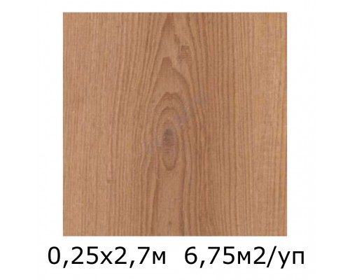 Панель облицювальна з ПВХ покриттям вагонка Сосна Монблан 8мм КОРИЧНЕВА (6,75м2/уп.) вологостійка