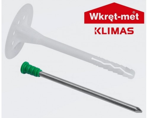 Дюбель для теплоізоляції з метал.цвяхом і термоголівкою 10*140 LМX