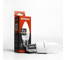 Лампа світлодіодна Led ETRON 4W 4200K Light C37 E27 1-ELP-030