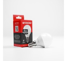 Лампа світлодіодна Led ETRON 4W 4200K Light G45 E14 1-ELP-052