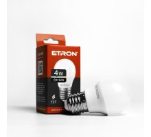 Лампа світлодіодна Led ETRON 4W 4200K Light G45 E27 1-ELP-050