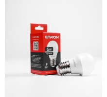 Лампа світлодіодна Led ETRON 6W 4200K Light G45 E27 1-ELP-046