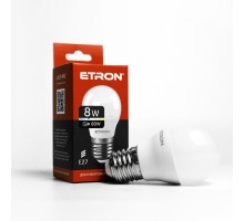 Лампа світлодіодна Led ETRON 8W 4200K Light G45 E27 1-ELP-042