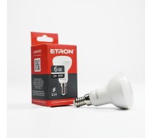 Лампа світлодіодна Led ETRON 6W 4200K Light R50 E14 1-ELP-072