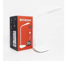 Лампа настільна LED ETRON 6W 4200K White 1-EDL-403