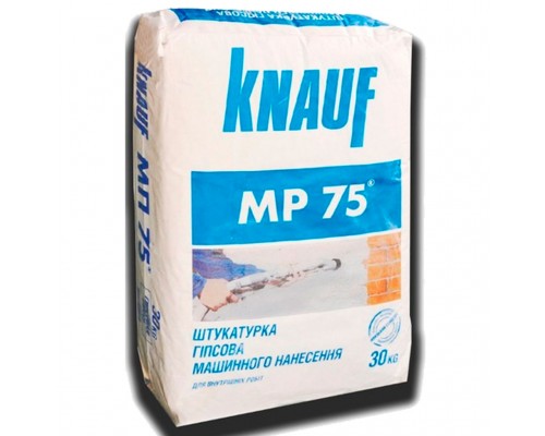 Шпаклівка KNAUF МП-75 старт машиного нанесення 30 кг.