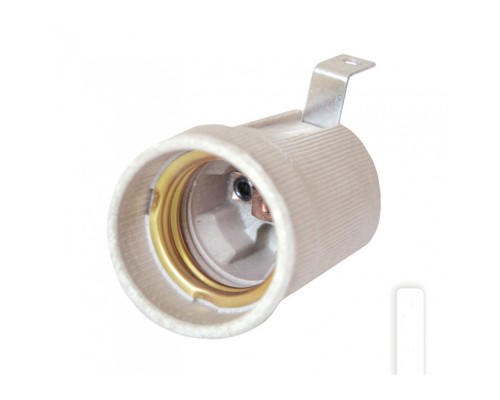 Патрон кераміка Е-27 з тримачем типу Б 65-02-32