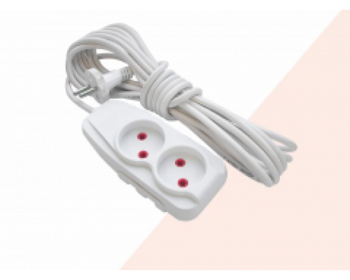 Подовжувач RIGHT HAUSEN 2-ний 5 м з з/з