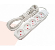 Подовжувач RIGHT HAUSEN 3-ний 5 м без з/з 34373