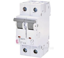 Автоматичний вимикач ETIMAT C-типу 2р 10А