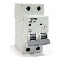 Автоматичний вимикач SIGMA C-типу 2р 32А 55-51-26