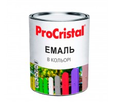 Емаль акрилова 0,8л ProCristal IP-116 ІРКОМ сіра RAL1018