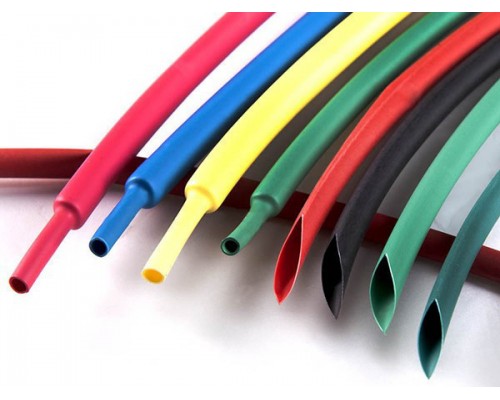 Трубка термоусадж. 6/3 зелена / 0240011