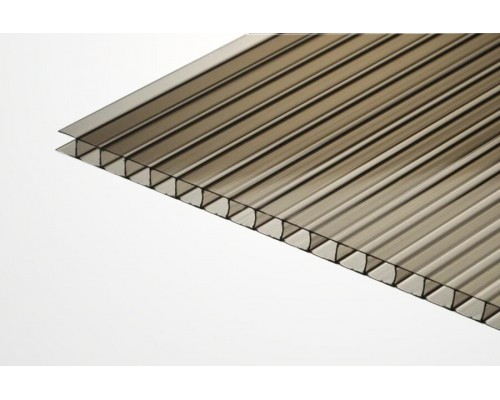 Полікарбонат ЕКО ДОМ бронза 6000*2100*6мм.