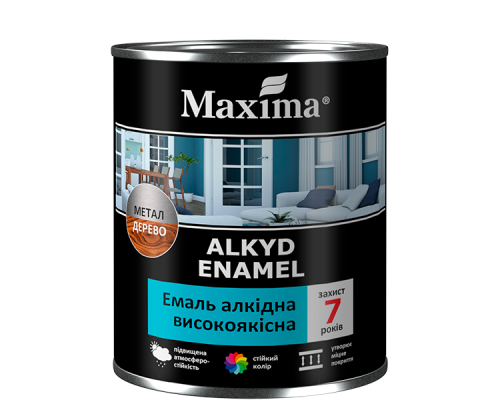 Емаль MAXIMA 0,7кг біла