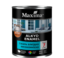 Емаль MAXIMA 0,7кг зелена