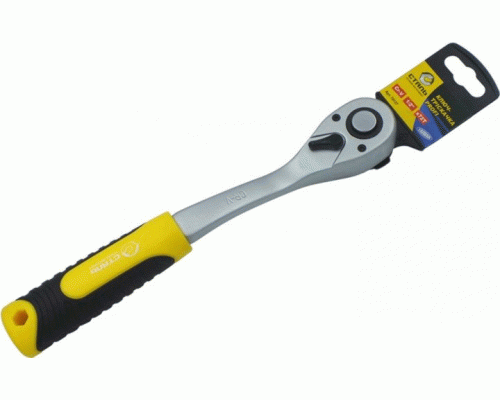 Ключ-тріскачка PROFI з підвіскою 1/2*72 зуба СТАЛЬ  70137