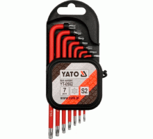 Набір ключів TORX 7 одиниць Т9-Т30 YATO YT-0562