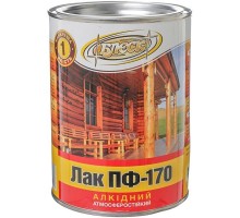 лак алкідний 0,7кг ПФ-170 БЛЕСК 0,7