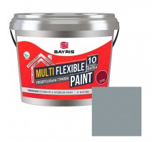 Фарба для дахів гумова БАЙРІС сіра 1 кг.