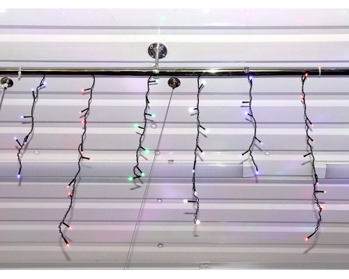 Гірлянда ДОЩИК 240 (мікс) чорний провід 5м/ 9343