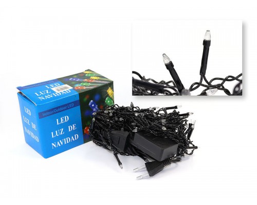 Гірлянда ДОЩИК 240 (мікс) чорний провід 5м/ 9343