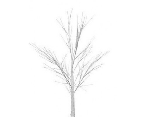 Гірлянда дерево фольга скло Silver 1,5м 66LED TREE-1-5-WW-3