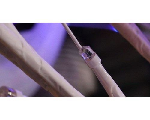 Гірлянда дерево фольга скло Silver 1,5м 66LED TREE-1-5-WW-3