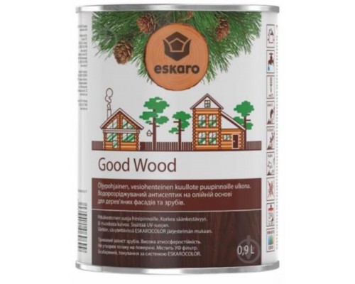 Антисептик для зрубів Масло-Віск Good Wood ESKARO 0,9кг