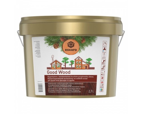 Антисептик для зрубів Масло-Віск Good Wood ESKARO 2,7кг