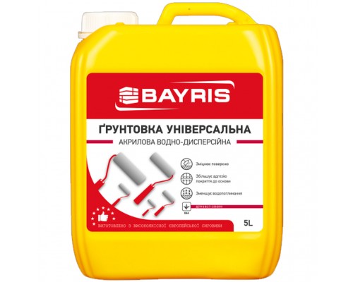 Грунтовка НОВА Н-505 акрилова для внутр та зовн робіт 1л Грунтовка НОВА Н-505 акрилова для внутр та зовн робіт 1л