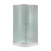 Душова кабіна Lidz LATWA SC90*90 низький, скло Frost 4 мм 33744