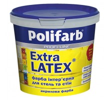 Фарба в/е ПОЛІФАРБ Extra Latex 10л/14кг  26085