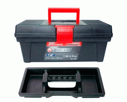 Ящик для інструментів 12 Stuff Optimo 312*167*130  Haisser  90032/105826