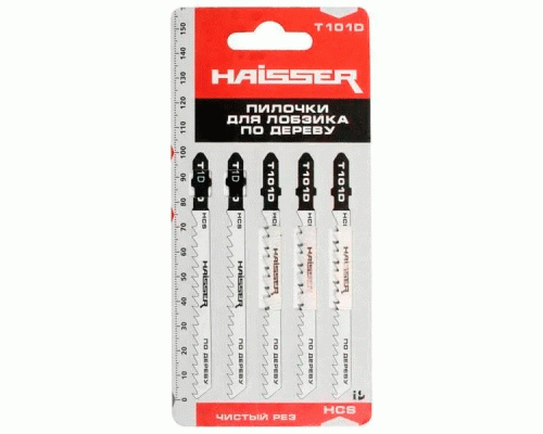 Пильне полотно для лобзика  HAISSER  Т 101 D 5шт/75мм  16568 ПОШТУЧНО