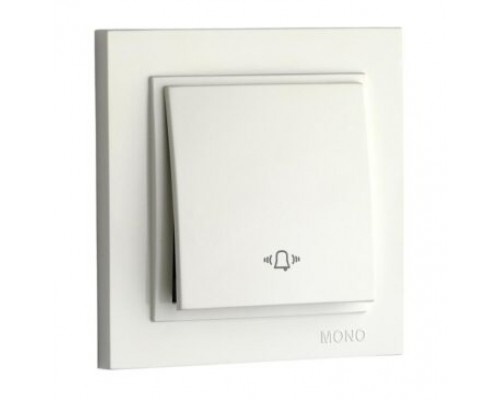 Кнопка дзвінка Mono Electric DESPINA білий 102-190025-107
