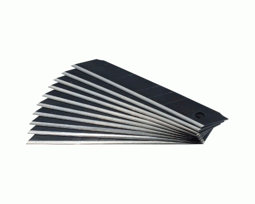 Лезо сегментоване 18 *100 мм набір 10 шт. чорні 23505