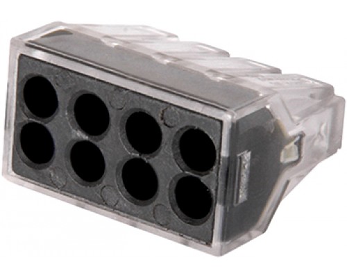 Клемна колодка прозора 8 отворів /0670004