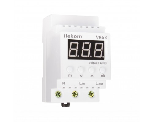 Реле напруги ILEKOM VR 63 00-0022 Реле напруги ILEKOM VR 63 00-0022