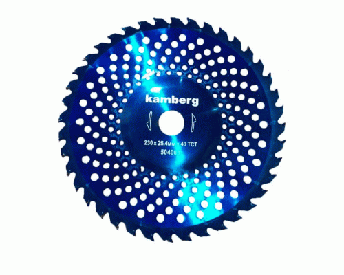 Ніж для тримера победіт. 255мм BOMBA тарелка Kamberg 504002