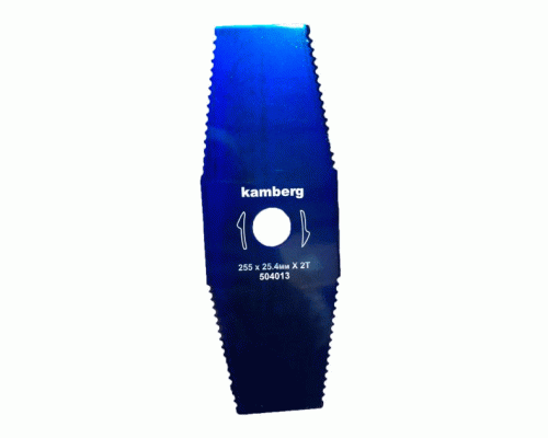 Ніж 2Т Alligator 255*1,6 mm Kamberg для бензокоси 504013 Ніж 2Т Alligator 255*1,6 mm Kamberg для бензокоси 504013