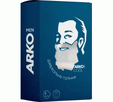 Гель для гоління Arko Men Black 200мл+гель для душу-шампунь 2в1Black 260мл.