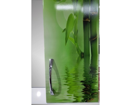 Дзеркало настінне 60 см. шафа з підсвіткою Декор Бамбук GZ60P праве