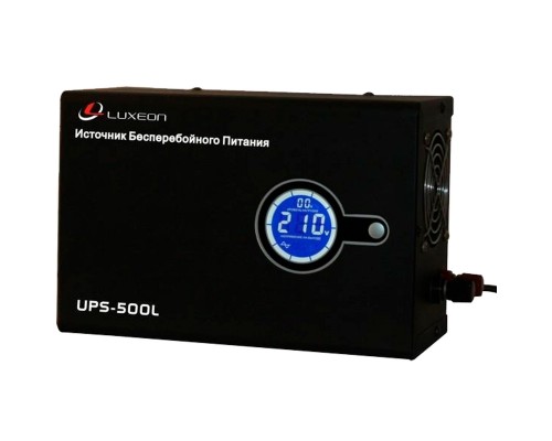 Джерело безперебійного живлення UPS-500L зовн.аккум12V LUXEON/16765/71701