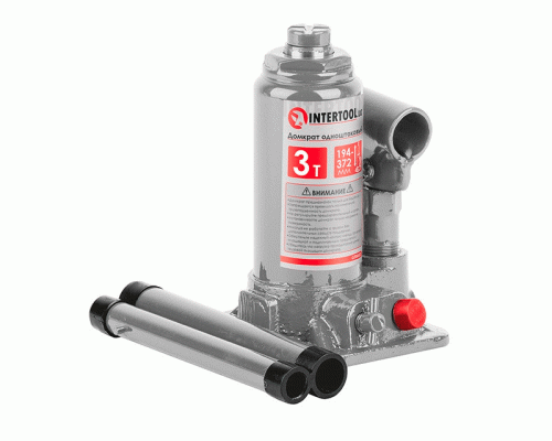 Домкрат гідравлічний одноштоковий 3т GT0052