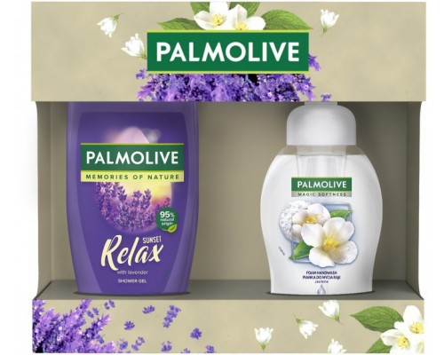 Подарунковий НАБІР Palmolive гель для душу Спогади природи
