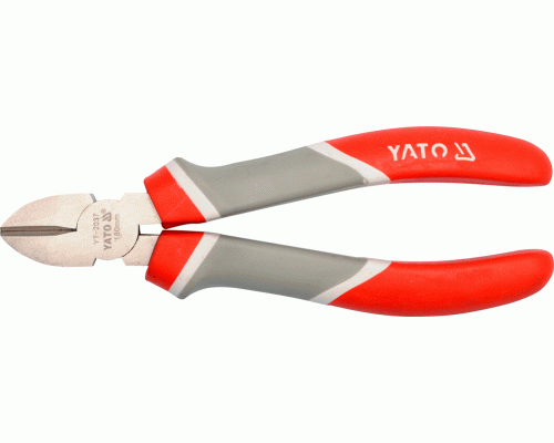 Кусачки бокорізи  160мм  YATO нікельовані YT-2036