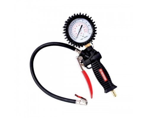 Пістолет для підкачки шин з манометром ІНТЕРТУЛ РТ-0510