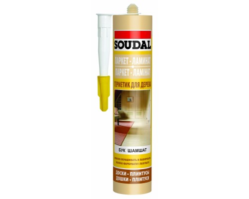 Герметик акриловий для паркета Сосна 280мл SOUDAL