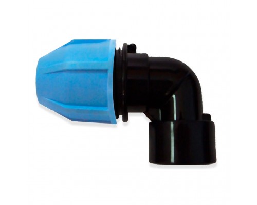 ПЕ Коліно різьбове ВР Ф40*1 1/2